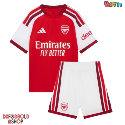 Arsenal Bruno Guimaraes #39 Hjemmebanesæt Børn 2026-27 Kort ærmer (+ korte bukser)
